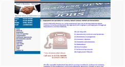 Desktop Screenshot of employmentlineuk.com