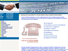 Tablet Screenshot of employmentlineuk.com